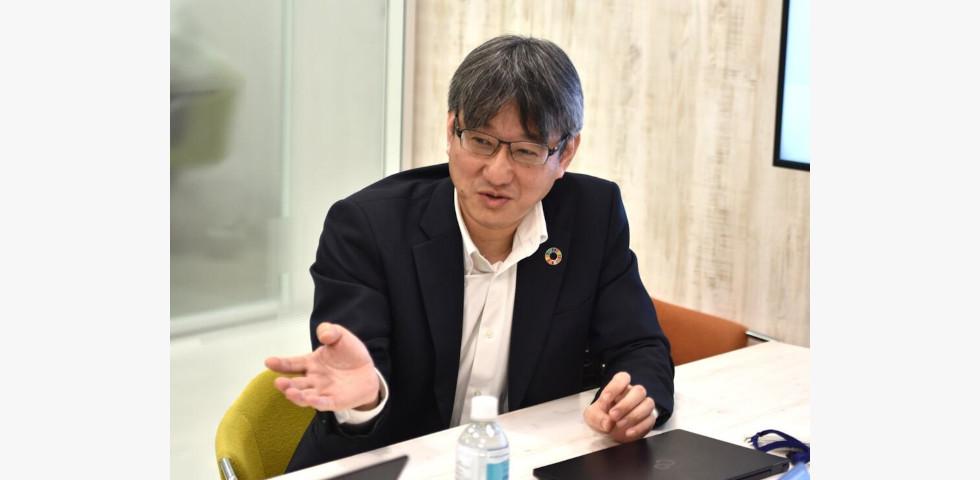 組織力強化の必要性について語る關氏